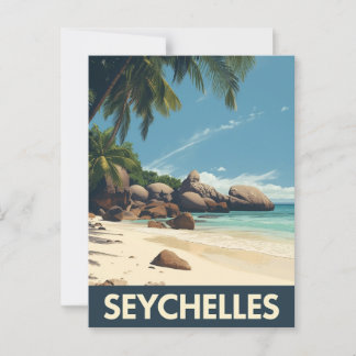 Postal Seychelles tropical