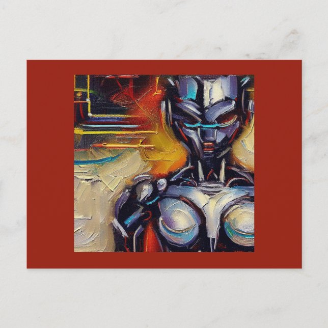 Postal SF - Héroe de Inteligencia Artificial 2 (Anverso)