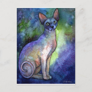 Postal Sfinx Sphinx Cat # 2 pintura