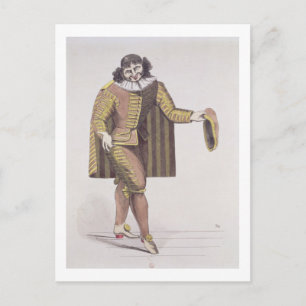 Postal Sganarelle en "L'Ecole des Maris" por Moliere, pre