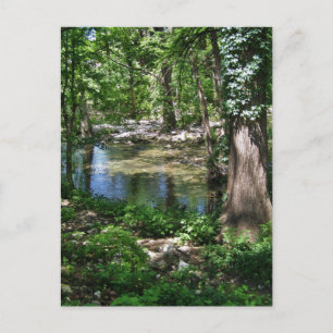 Postal Shady Texas Creek