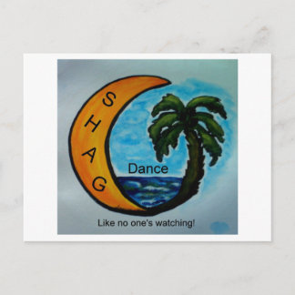 POSTAL SHAG DANCE POSTCARD
