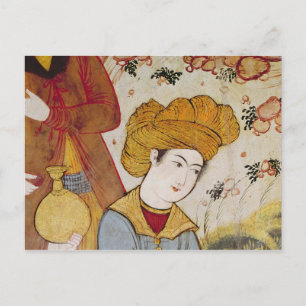 Postal Shah Abbas I y una oferta de Courtier