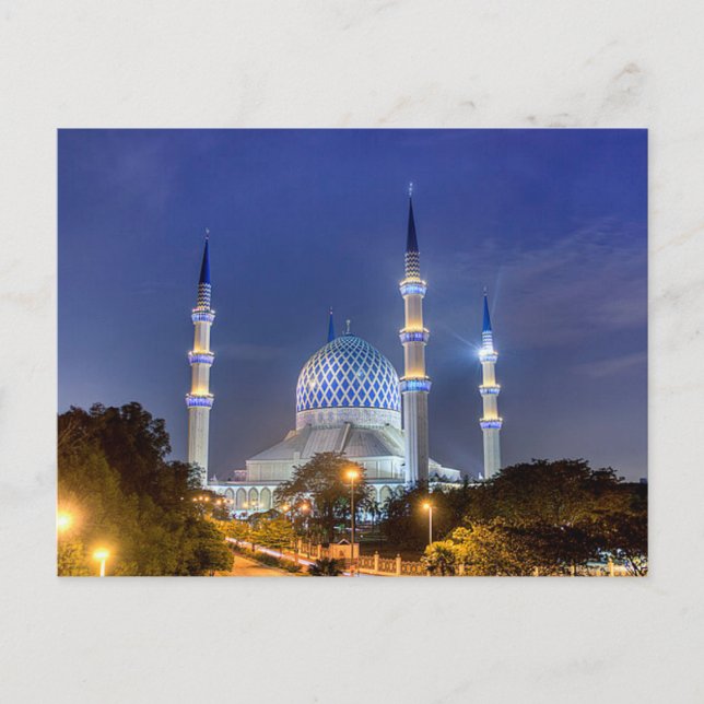 Postal Shah Alam Selangor, Malasia (Anverso)