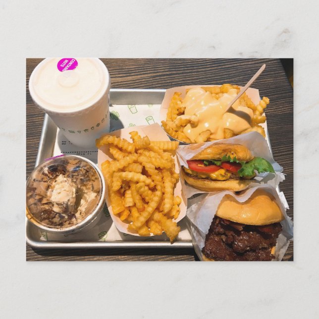 Postal Shake Shack (Anverso)