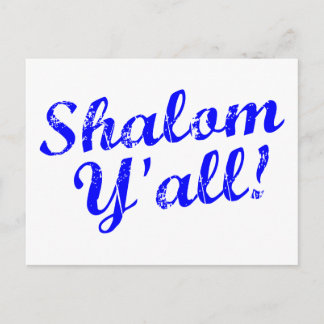 Postal ¡Shalom Y'all!