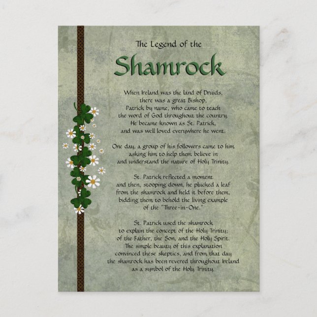 Postal Shamrock (Anverso)