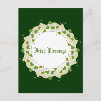 Postal Shamrock Garland