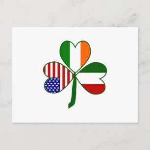 Postal Shamrock italiano