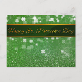 Postal Shamrock, Purpurina de San Patricio