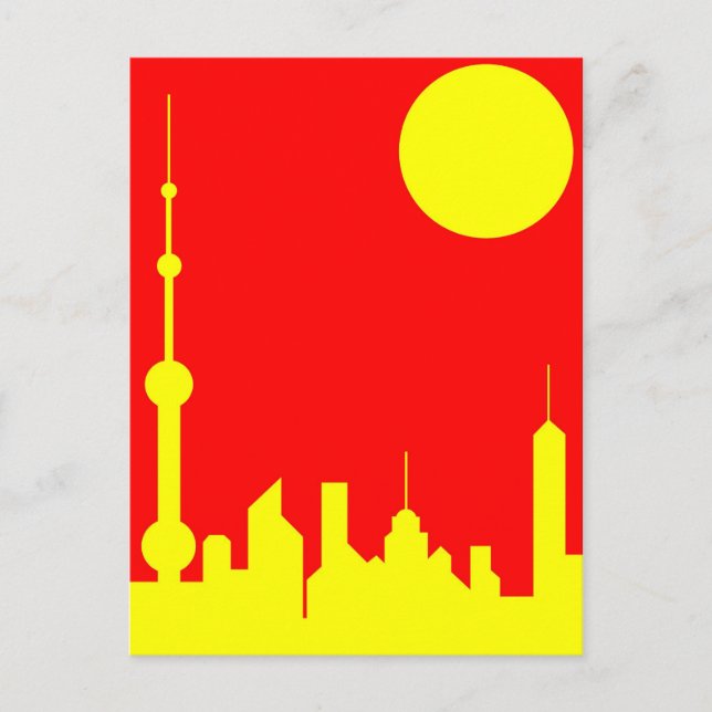 Postal Shanghai Sunshine (Anverso)
