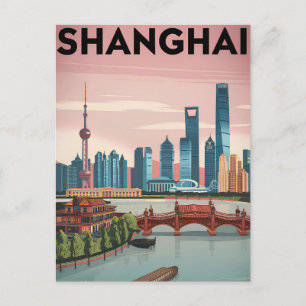 Postal Shanghai vintage