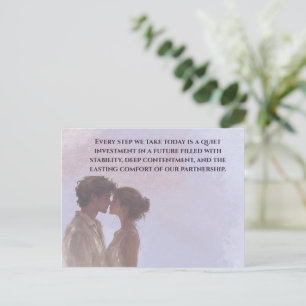 Postal Shared Future & Growth Love Quote Postcard Build