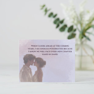 Postal Shared Future & Growth Love Quote Postcard Build