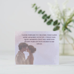 Postal Shared Future & Growth Love Quote Postcard Build