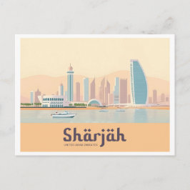 Postal Sharjah UAE Pastel Travel