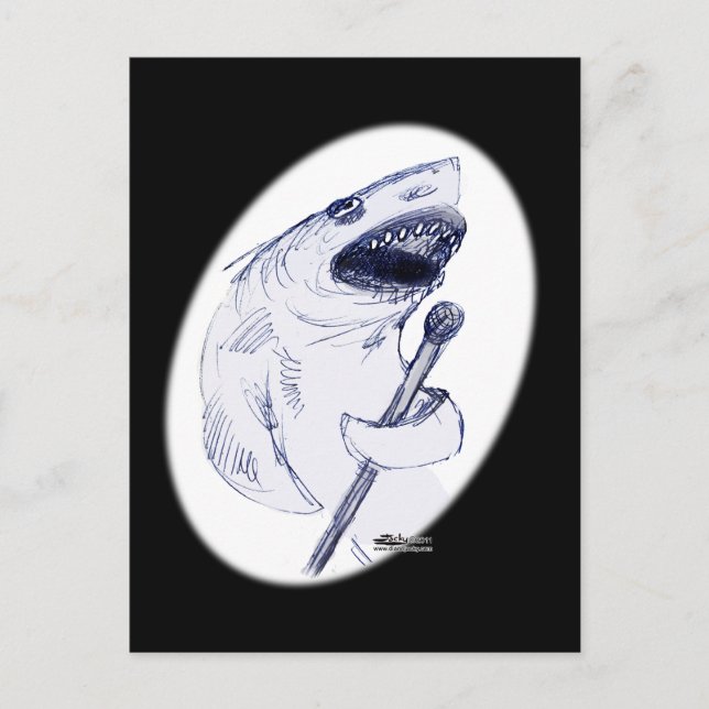 Postal Sharkey Finatra (Anverso)