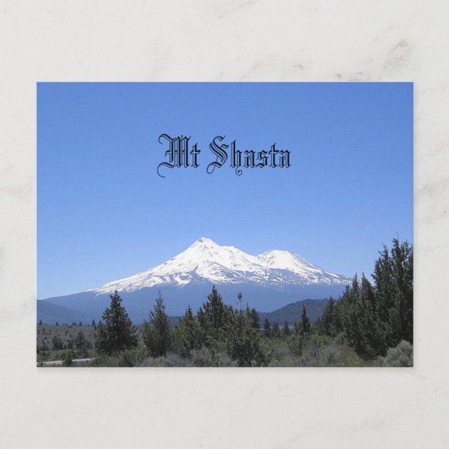 Postal Shasta, California (Anverso)