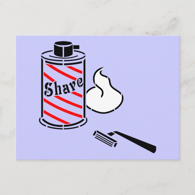 Postal Shave Cream and Razor (Anverso)
