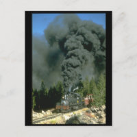 Shay No. 12 ennegrece el cielo en los trenes de va