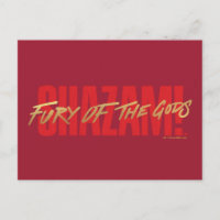 ¡SHAZAM! Furia de los dioses | Logotipo del marcad