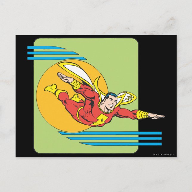 Postal SHAZAM Soars (Anverso)