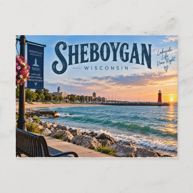 Postal Sheboygan Wisconsin (Anverso)