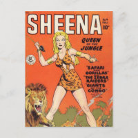 Sheena: Libro de historietas de Jungle Woman