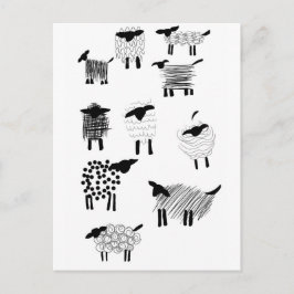 Postal Sheep doodles