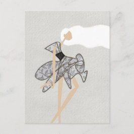 Postal Sheer Motion Muse Glam Fashion Art