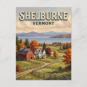 Postal Shelburne Vermont