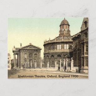 Postal Sheldonian Theater Post Card, Oxford, Inglaterra