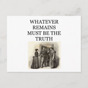 Postal sherlock holmes