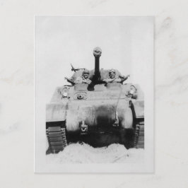 Postal Sherman Tank