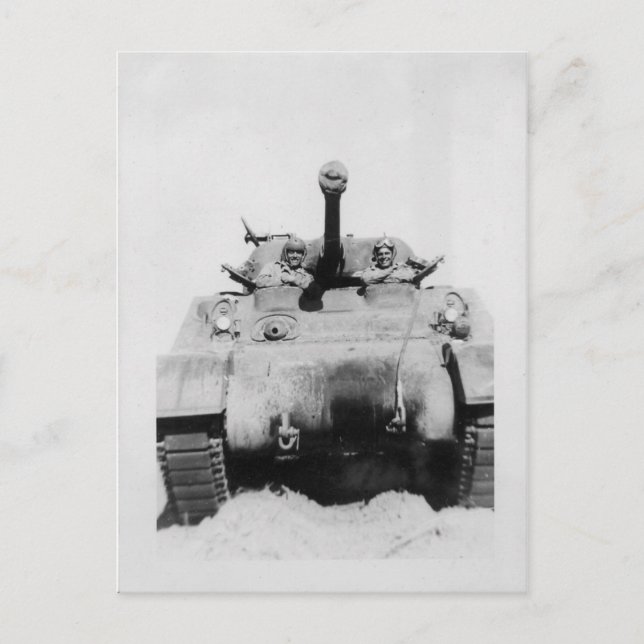 Postal Sherman Tank (Anverso)