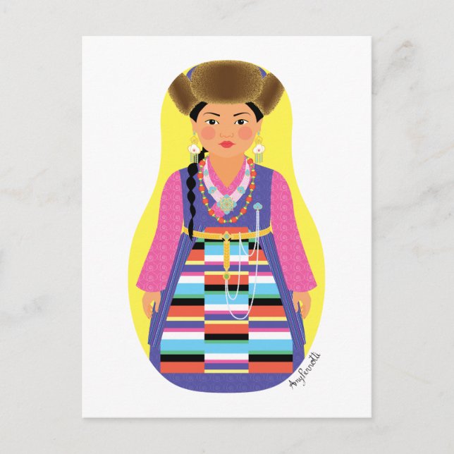 Postal Sherpa Matryoshka (Anverso)