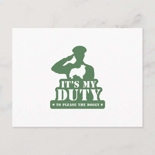 Postal Shetland Sheepdog (Anverso)