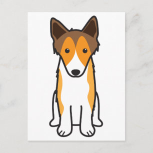 Postal Shetland Sheepdog Dog Personalizado
