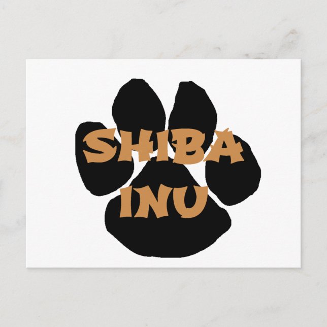 Postal shiba inu name paw.png (Anverso)