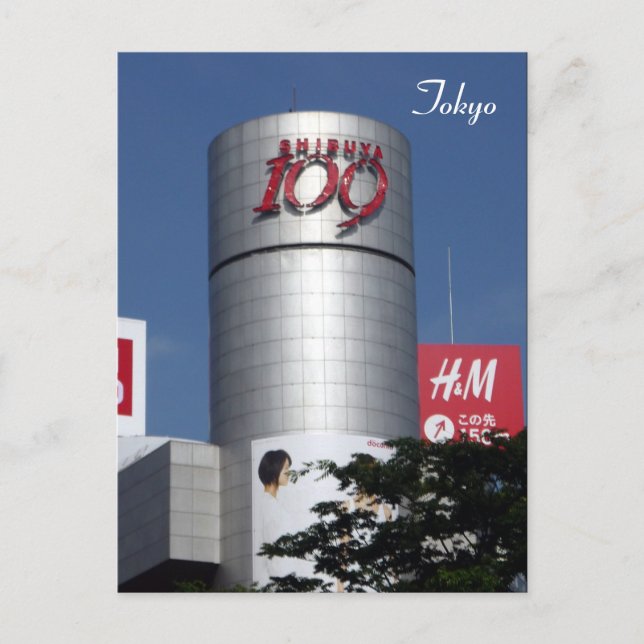 Postal shibuya 109 (Anverso)