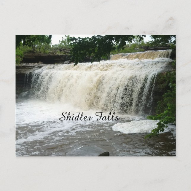 Postal Shidler Falls (Anverso)
