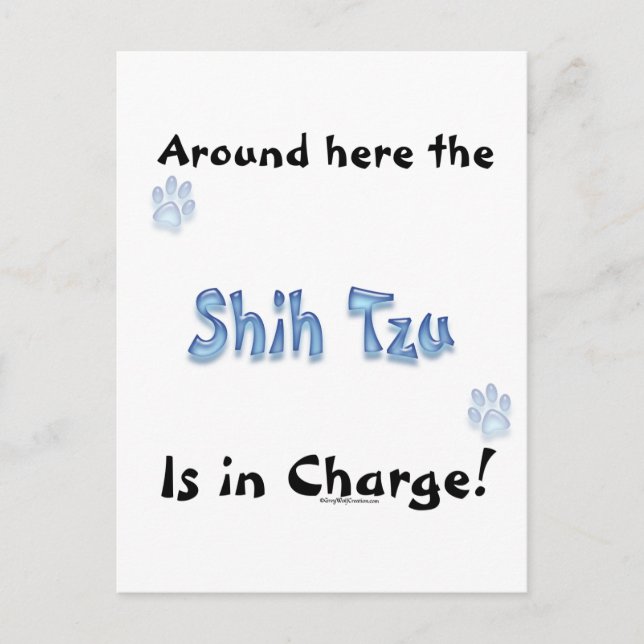 Postal Shih Tzu Charge (Anverso)