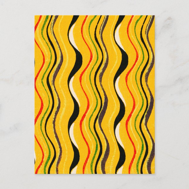 Postal Shima-Shima, patrón japonés, (Anverso)