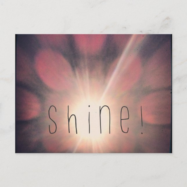 Postal Shine Postcard (Anverso)