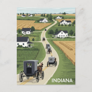 Postal Shipshewana Indiana Condado Amish