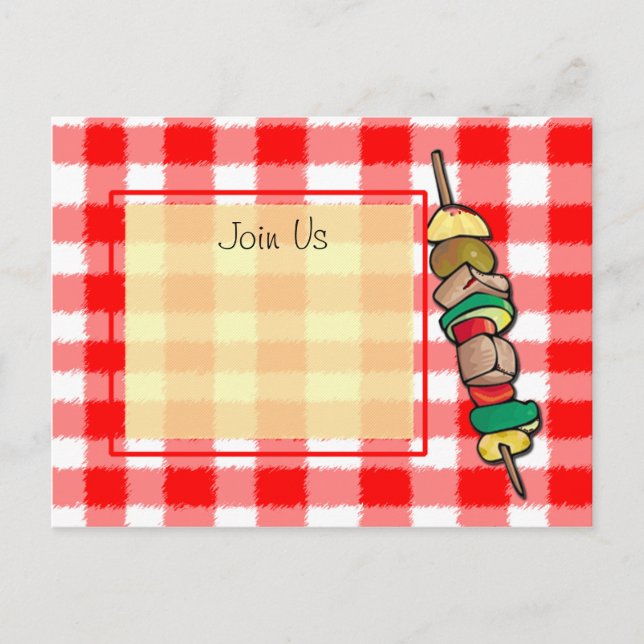 Postal shishkabob (Anverso)