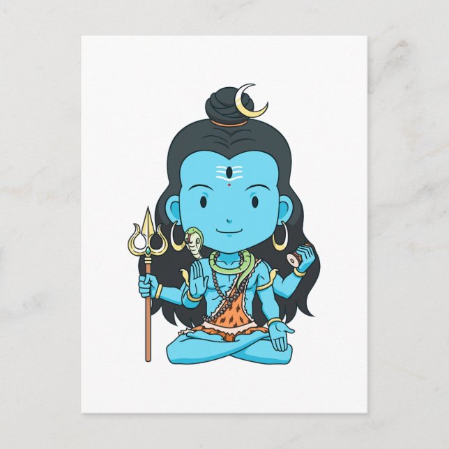 Postal Shiva (Anverso)