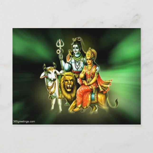 Postal Shiva (Anverso)