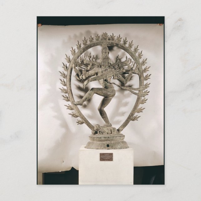 Postal Shiva Nataraja, Dravidian (Anverso)