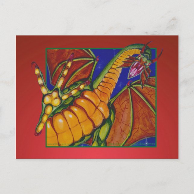 Postal Shivan Dragon (Anverso)